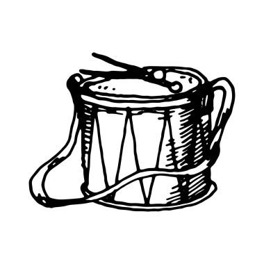 Vintage Ribbon Banner el yazısı, klasik oymalı resimle çizilmiş. Retro beyaz arka planda izole edildi. Tebrik kartları, pankartlar, davetiyeler için tasarım ögeleri.