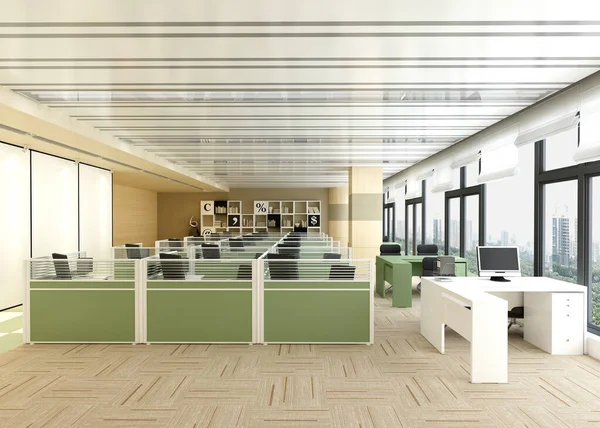 Modern Çalışma Ofisinin Görüntüsü — Stok fotoğraf