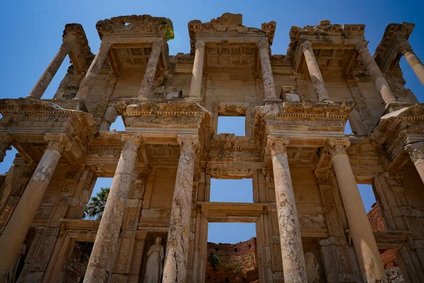 Éphèse Ancienne Ville Romaine Ruine Selcuk Province Izmir Turquie — Photo