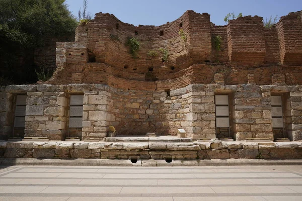 Éphèse Ancienne Ville Romaine Ruine Selcuk Province Izmir Turquie — Photo