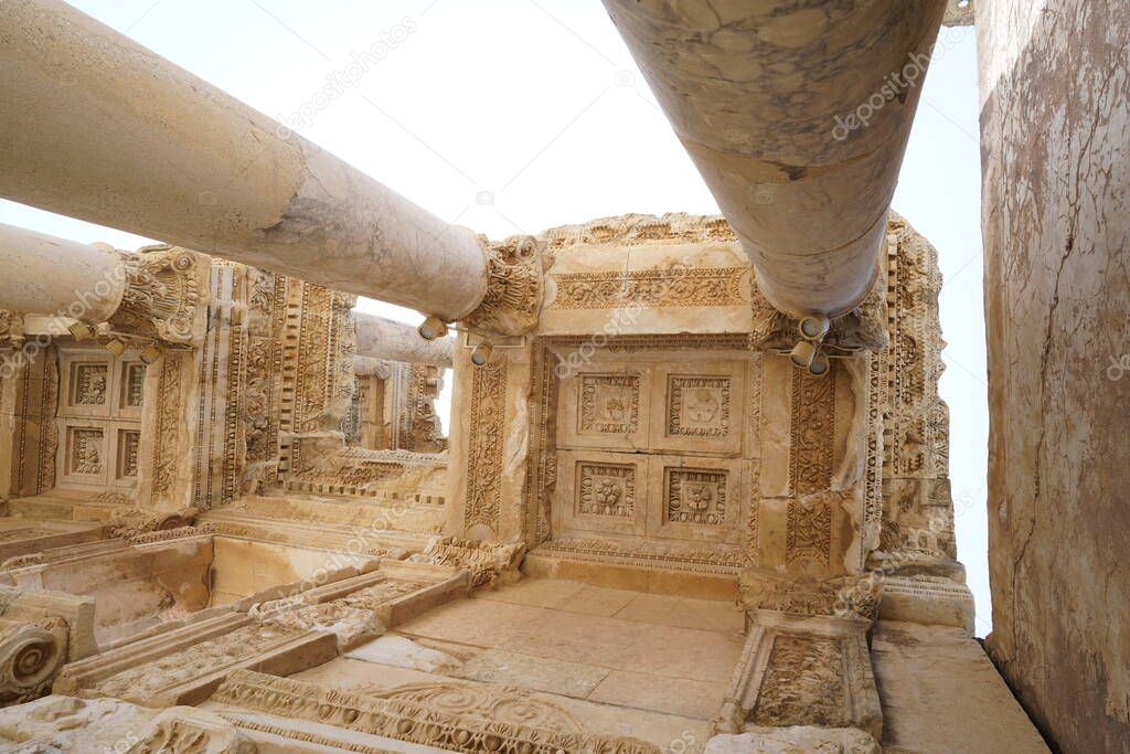 ephesus ancient ruined roman city in Selcuk, Izmir province, Turkey