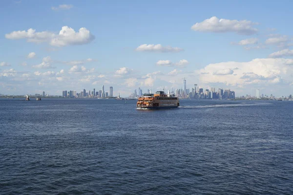 Pessenger Ferry Manhattan Staten Island Area — Fotografia de Stock