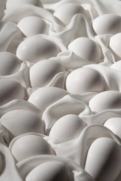 Huevos Gallina Blanca Fondo Patrones Alimentos — Foto de Stock