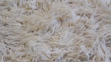 Yünlü tekstil, yumuşak ve tüylü halı