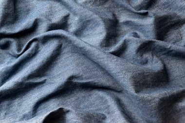 Kot kumaş, kot mavi eskimiş kumaş, moda tekstil