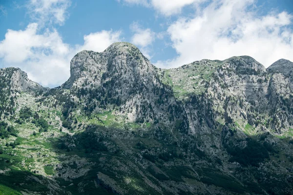 Naturpanorama Der Albanischen Natur Alpine Umwelt Hintergrund Reisekonzept — Stockfoto