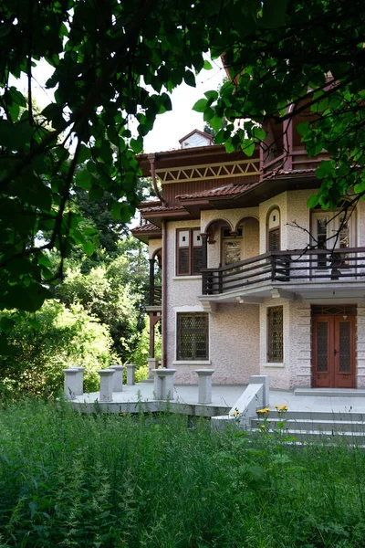 Mountain House Cottage Forest — стоковое фото