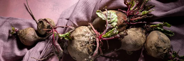 Rote Bete Auf Dem Tisch — Stockfoto