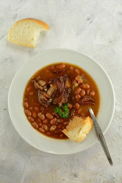 delicious homemade bean stew