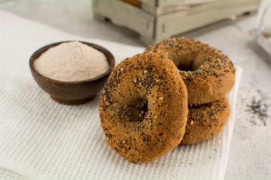 Masada sağlıklı psyllium simit var. 
