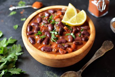 Limon dilimli Rajma Masala.