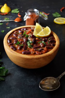 Limon dilimli Rajma Masala.