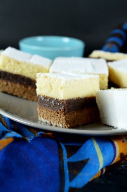 Lezzetli brovnilerin yakın plan çekimi. 