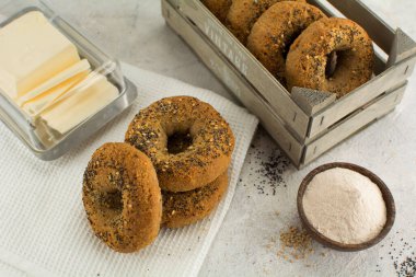 Masada sağlıklı psyllium simit var. 
