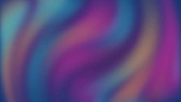 Abstrakter Hintergrund mit rosa blau violettem Farbverlauf. Zeitgenössischer verschwommener Hintergrund mit sanften Farbübergängen. — Stockvideo