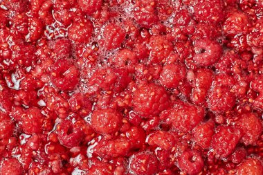 Böğürtlenli ahududu reçeli arka plan