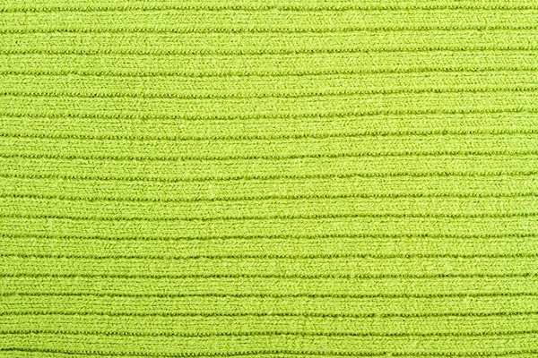 Зелений Язаний Тканинний Фон Або Текстура — стокове фото