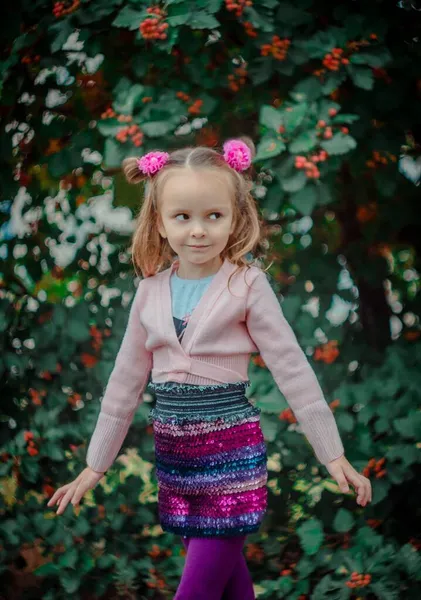 Kleines Mädchen Kleid — Stockfoto