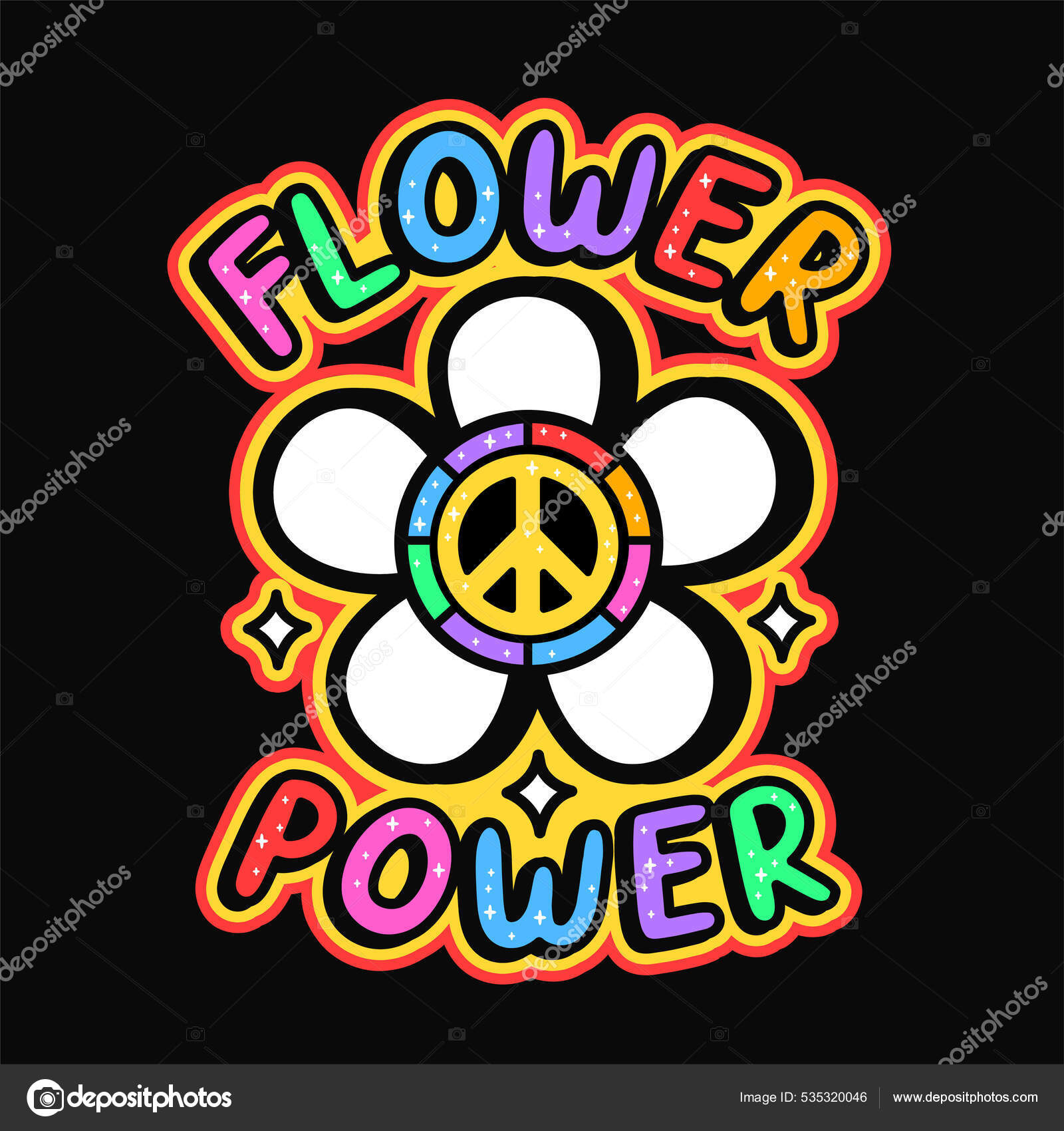 Free: 1960s Flower power Hippie Peace symbols, flower transparent