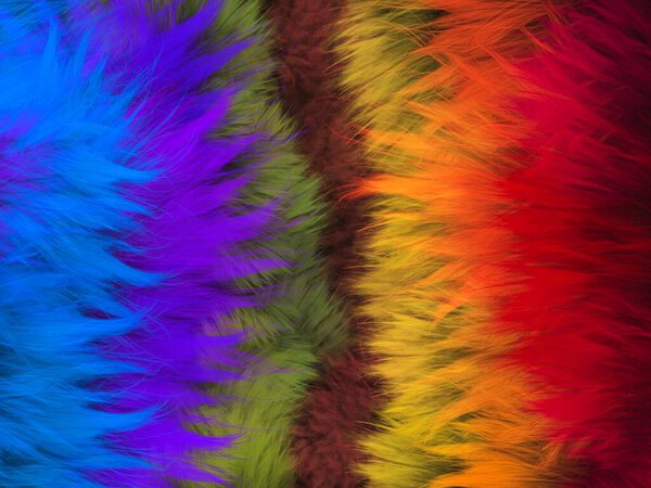 Abstract Colorful Texture Fur Background Illustration Stock Picture