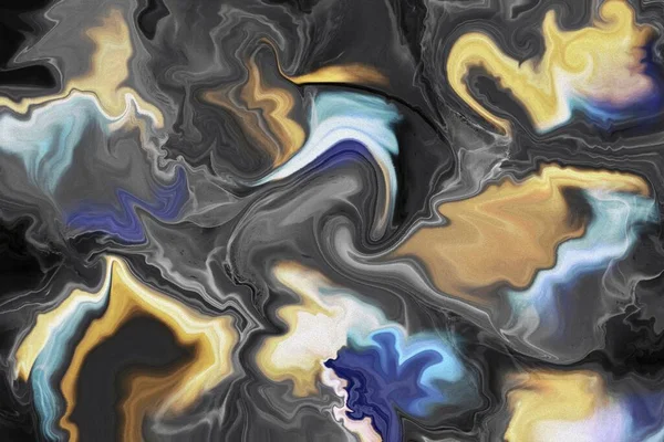 Digital Abstrakt Marmor Bakgrund Illustration — Stockfoto