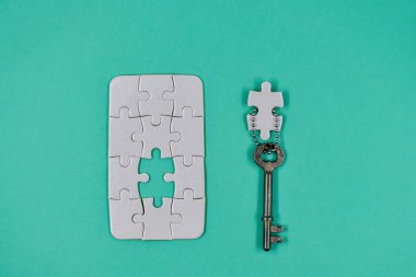 Soyut iş geçmişi, anahtar unsur veya son süreç bloğu, yapının ana koruyucu unsuru