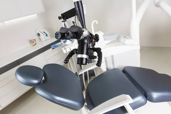Dentalt Mikroskop Modern Tandläkarmottagning — Stockfoto