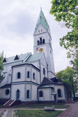 old church built in 1899-1901 as Queen Louise Memorial Church used after renovation and now as The Kaliningrad Puppet Theatre