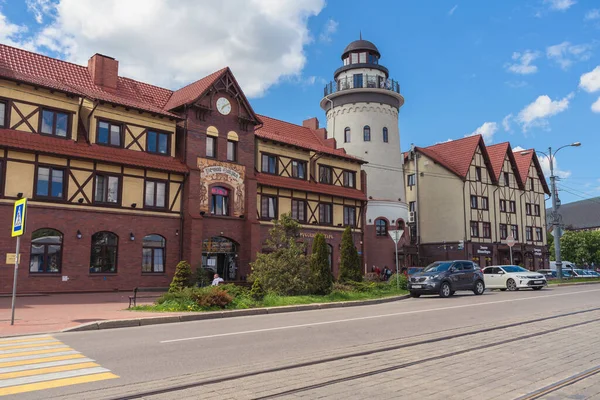 Kaliningrad Russland Mai 2021 Blick Auf Das Fischerdorf Von Der — Stockfoto