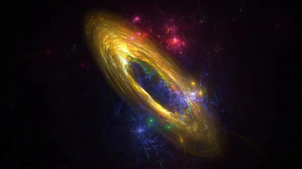 Galaxy Espacio Universo Fondo Nebulosa Cielo Mágico Noche Cosmos Púrpura — Foto de Stock