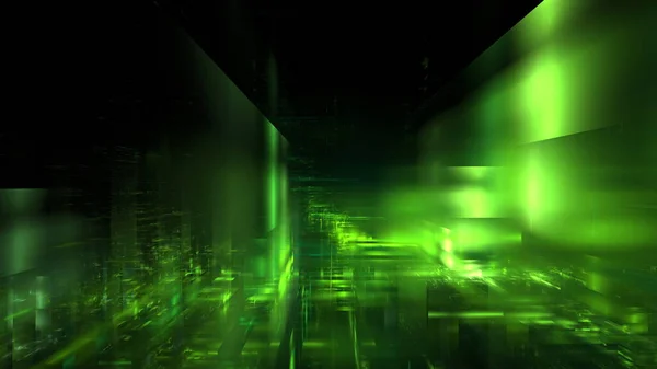 Tech Digital Interior Abstract Data Center Server Business Technology Blured — Fotografia de Stock