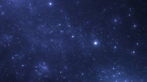 恒星银河宇宙背景宇宙 神奇的天空星云夜空紫色宇宙 宇宙星系蓝色星色星尘 蓝色抽象星系无限的未来黑暗的深光 3D渲染 — 图库照片