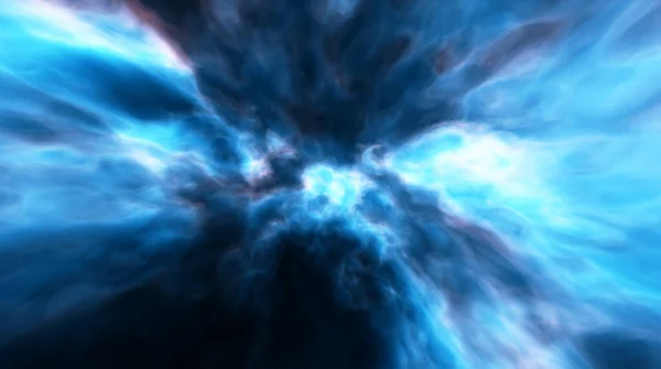 Nebulosa Planetaria Nello Spazio Nube Gas Ionizzato Crollo Della Stella — Foto Stock