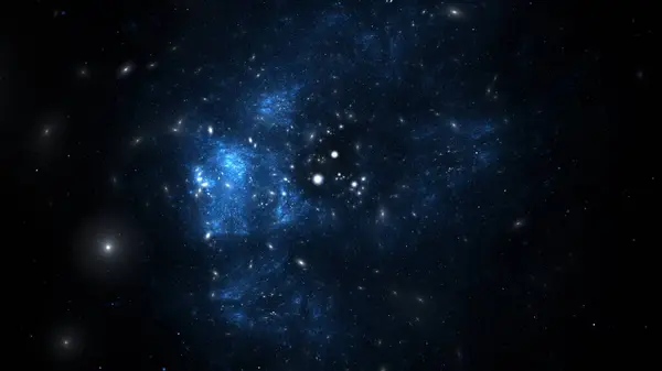 Espaço Distante Bilhões Estrelas Planetas Galáxias Universo Luz Estrelas Distantes — Fotografia de Stock