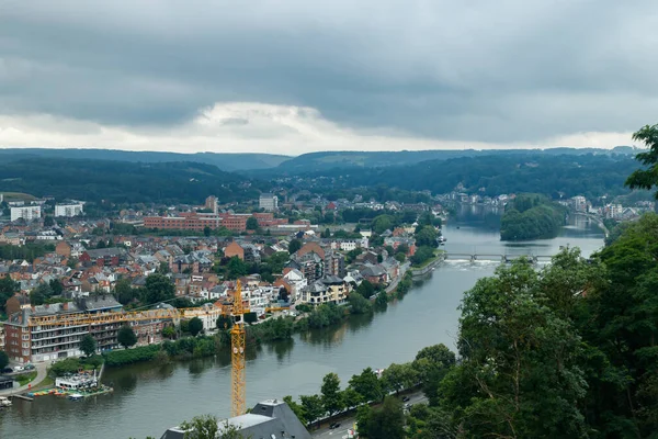 2021年7月11日 比利时瓦隆尼亚Namur市夏季全景 — 图库照片