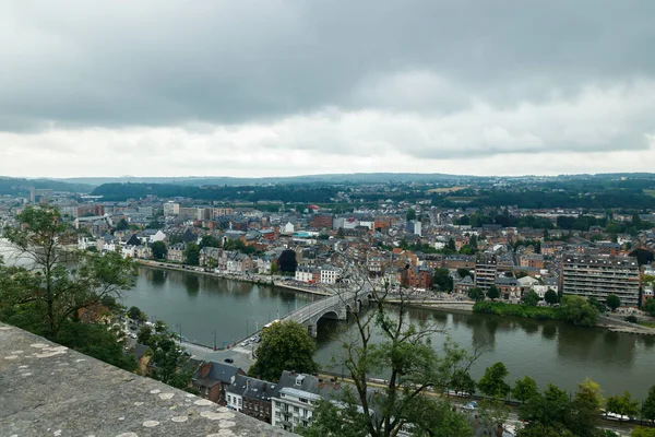 Панорама Міста Намур Валлонія Бельгія — стокове фото