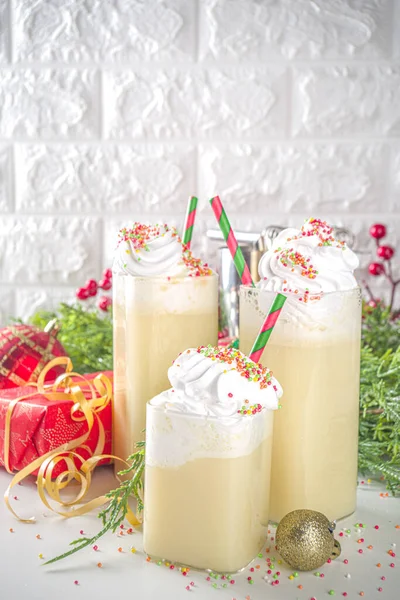 Galleta Azúcar Navidad White Russian Cocktail Xmas Receta Rusa Blanca — Foto de Stock