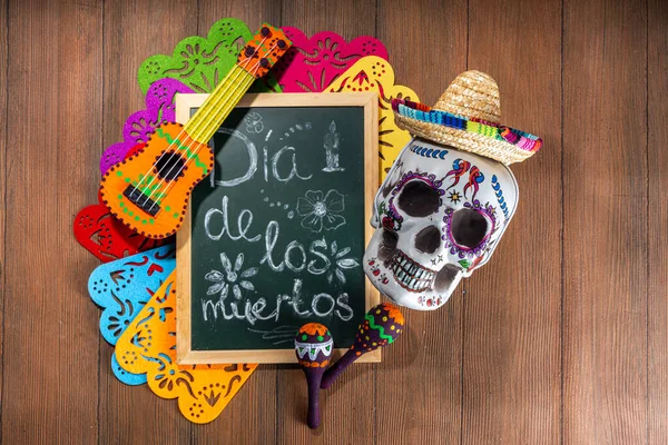 Espagnol Mexicain Fête Traditionnelle Fête Automne Jour Des Morts Dia — Photo