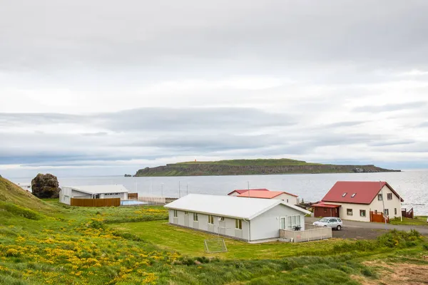 Vesnice Drangsnes Strandir Severním Islandu — Stock fotografie