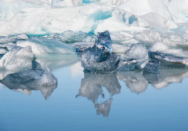 Lagune Glacier Jokulsarlon Dans Sud Islande Par Une Belle Journée — Photo