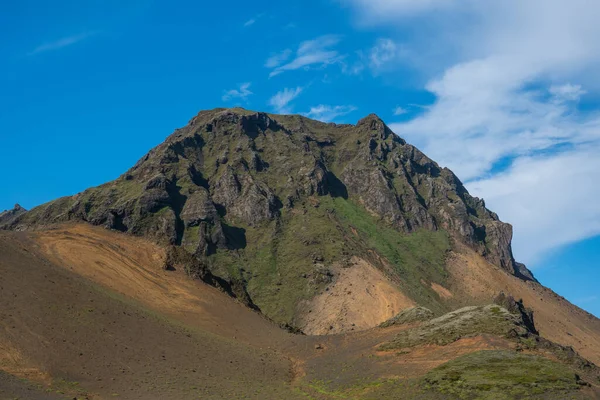 Vackra Klippformationer Thakgil Canyon Södra Island — Stockfoto