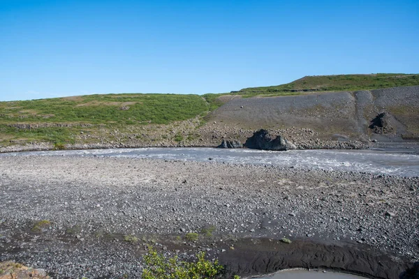 Jokulsa Folyó Jokulsargljufur Kanyon Vatnajokull Nemzeti Park Észak Iceland — Stock Fotó