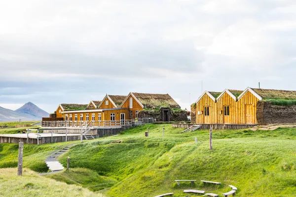 Lantbruk Modrudalur Norra Islands Högland — Stockfoto
