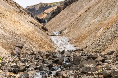 Doğu İzlanda, Njardvik 'teki Innra Hvannagil Kanyonu