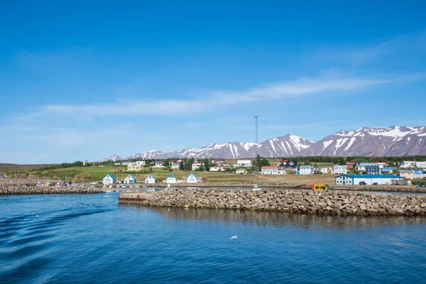 北アイスランドのハイジー村の夏の日 — ストック写真