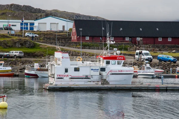 Djupivogur Iceland August 2021 Fishing Boats Port Djupivogur East Iceland —  Fotos de Stock