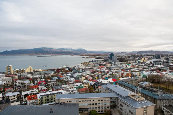 冰岛首都雷克雅未克市的景观 — 图库照片