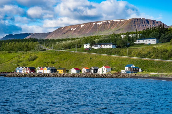 Coastline Village Hjalteyri North Iceland — Stock Fotó