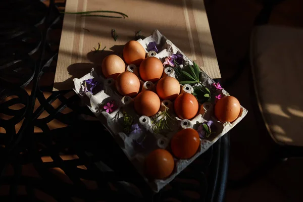 Paskalya yumurtası dekorasyonu — Stok fotoğraf