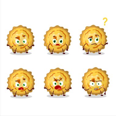 Kremalı turtanın çizgi film karakteri. Vektör illüstrasyonu